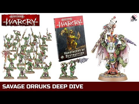WARCRY SAVAGE ORRUKS DEEP DIVE - WARCRY BONESPLITTERZ - Proxies, Prices, Fighter Cards & Abilities
