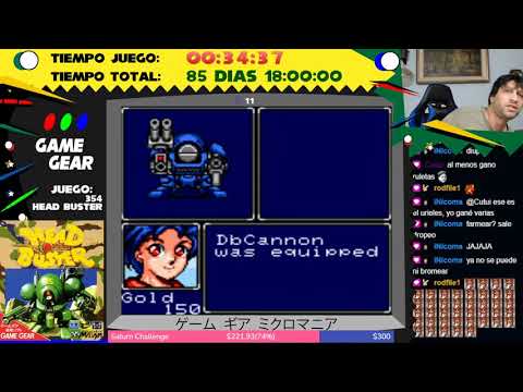 GGMM 354 Head Buster - Parte 2 - Nivel 2 al 4 - Game Gear Micro Mania