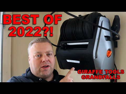 BEST PRESSURE WASHER OF 2022?! | RETRACTABLE HOSE! | GIRAFFE TOOLS GRANDFALLS | TEST AND REVIEW