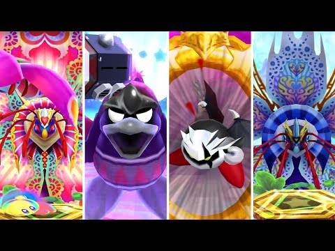 Kirby Triple Deluxe HD - All Bosses + Secret Bosses [4K]