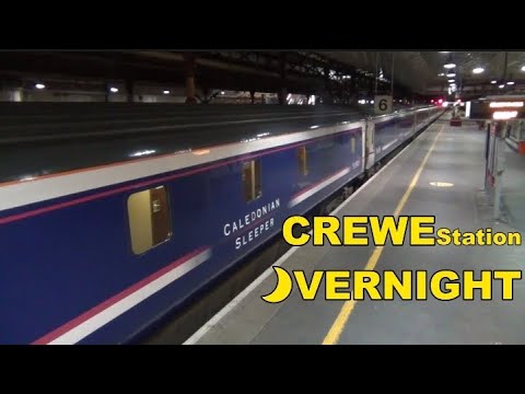 Overnight Trainspotting at Crewe Station