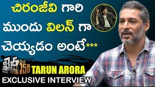 Khaidi No 150 Villain Tarun Arora Exclusive Interview | Close Encounter With Anusha video