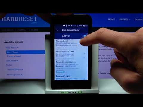 Cómo activar opciones de desarrollador en ALCATEL U3 - modo desarrollador