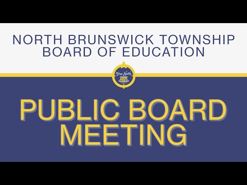 North Brunswick Township Board of Education Board  Conference 3/16/2022