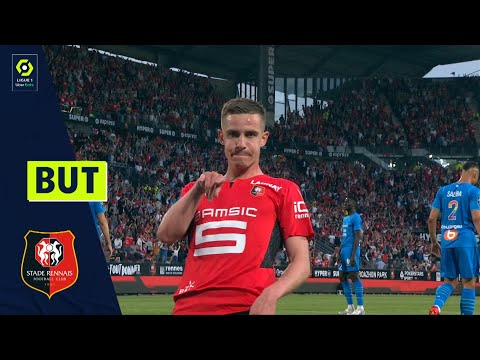 But Benjamin BOURIGEAUD (12' - SRFC) STADE RENNAIS FC - OLYMPIQUE DE MARSEILLE (2-0) 21/22