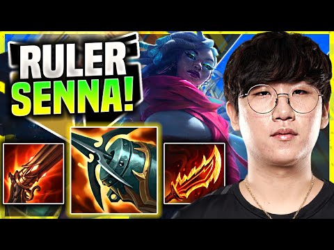 RULER TRIES SENNA WITH KRAKEN SLAYER! - GEN Ruler Plays Senna ADC vs Aphelios! | Season 11