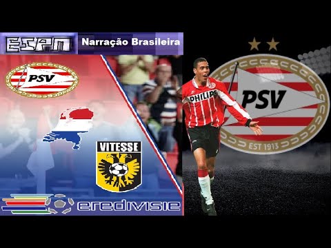 Campeonato Holandês 1994-95 {1° Rodada} SBV VITESSE 2x4 PSV EINDHOVEN (Narração PTG-BR)