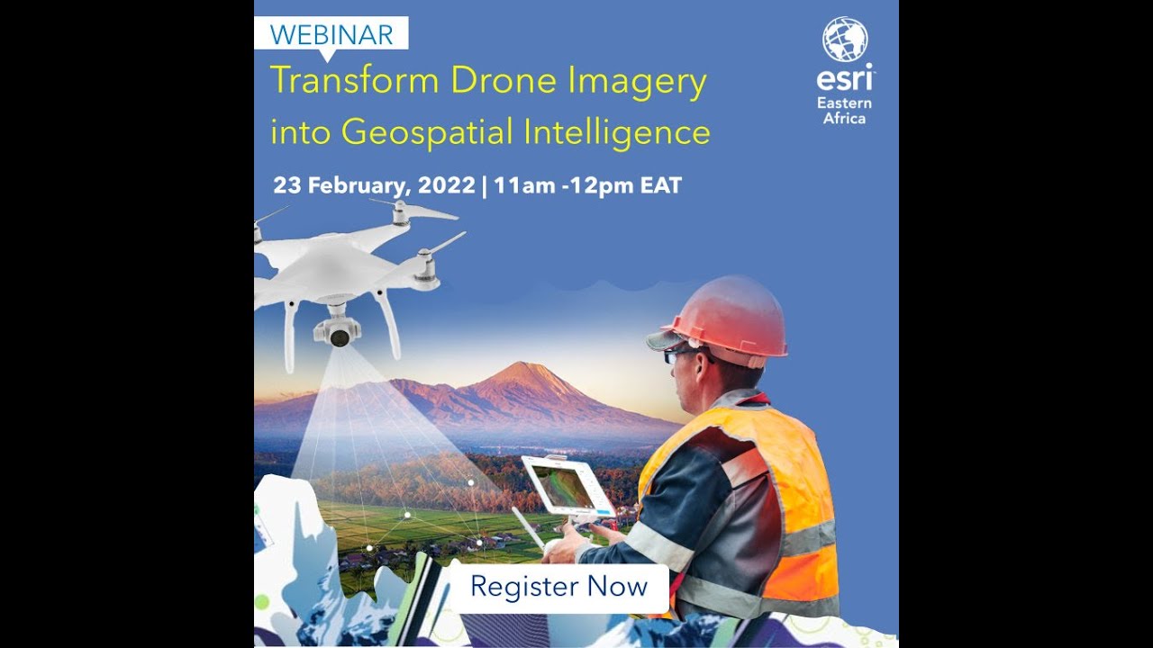 Webinar - Turn Drone Imagery to Geospatial Intelligence