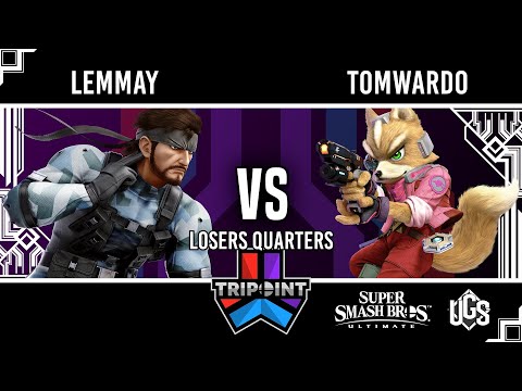 Tripoint Smash 202  -  Losers Quarters  -  Lemmay(Snake) Vs. Tomwardo(Fox)