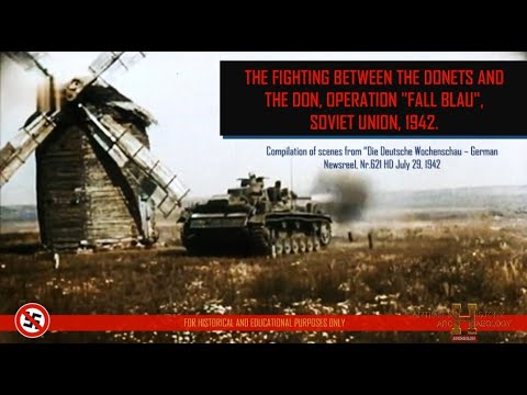 OPERATION ''FALL BLAU'' 1942 - DIE KÄMPFE ZWISCHEN DONETSK UND DON.