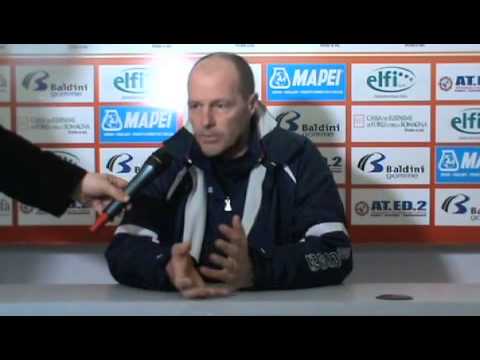 Conferenza stampa post partita Forlì-Castiglione 1-0. Lorenzo Ciulli, Allenatore Castiglione F.C.