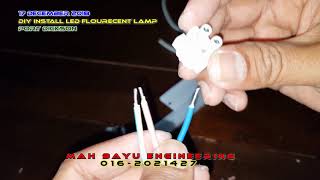 preview picture of video 'DIY Electrical - HOW TO WIRING LED LAMP ?'
