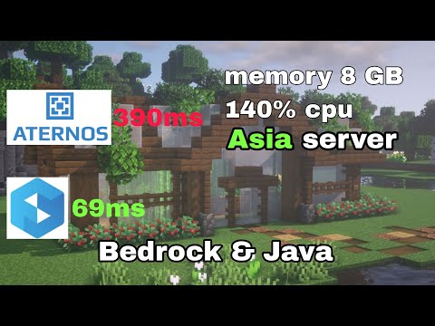 How to build a good Minecraft server (Bedrock & Java) Asia server / Free