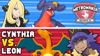 Can CYNTHIA defeat LEON with only Metronome? 👆 MetroMania S14 Semi Final 1