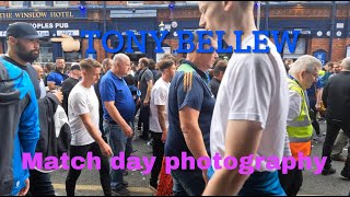 Everton v Liverpool match day photography. Feat Tony Bellew.