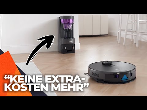 Eureka NER E10s Test | Saugwischroboter mit BEUTELLOSER Absaugstation