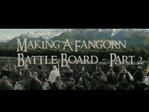 Making an MESBG Fangorn Battle Board - Part 2