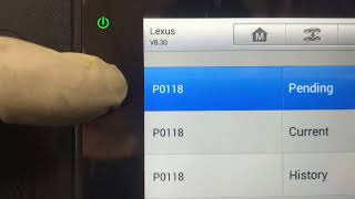 Lexus RX350 P0118 Code