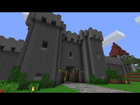 Minecraft Beta World Update - Castle Gate