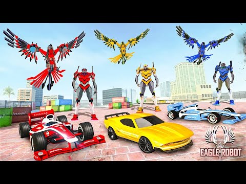 Falcon Robot Car Game || Multi Robot Game