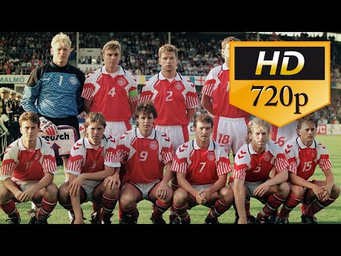 France - Denmark EURO 1992 | Full Highlights 720p 60 fps