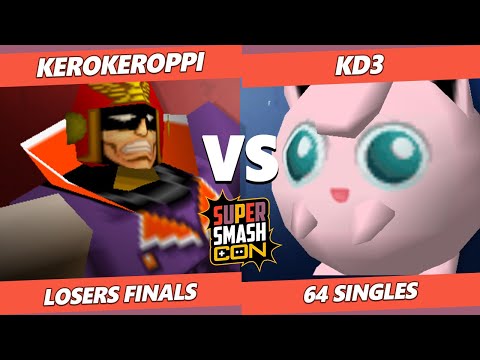 SSC Fall Fest SSB64 Losers Finals - KeroKeroppi (Falcon) Vs. KD3 (Falcon, Jigglypuff)