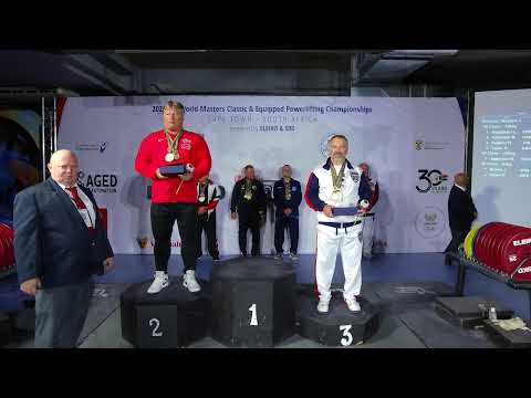 IPF World Masters Equipped Powerlifting Men M3 93 - +120kgs