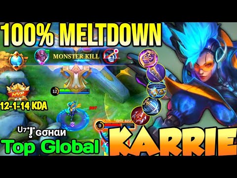 KARRIE BEST BUILD IN 2022 | TOP GLOBAL KARRIE ᵁ⁷|ɢσнαи - MOBILE LEGENDS