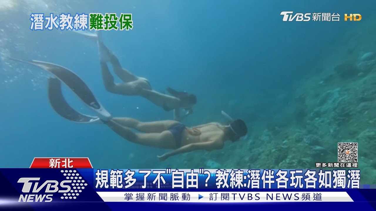 沒保責任險你敢下水?　自由潛水尚未強制教練陪同求償恐無門