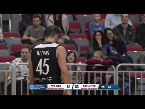 Tough Call 5: VEF Riga v Gaziantep - Offensive foul