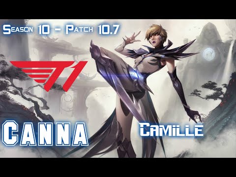 T1 Canna CAMILLE vs MAOKAI Top - Patch 10.7 KR Ranked