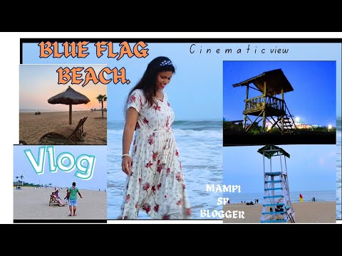 Blue flag beaches in india l golden beach in india l #vlog
