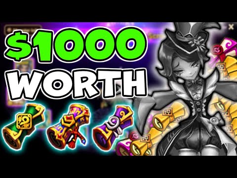 $1000 WORTH OF SUMMONS + 9-Year Transcendence Scroll - Summoners War