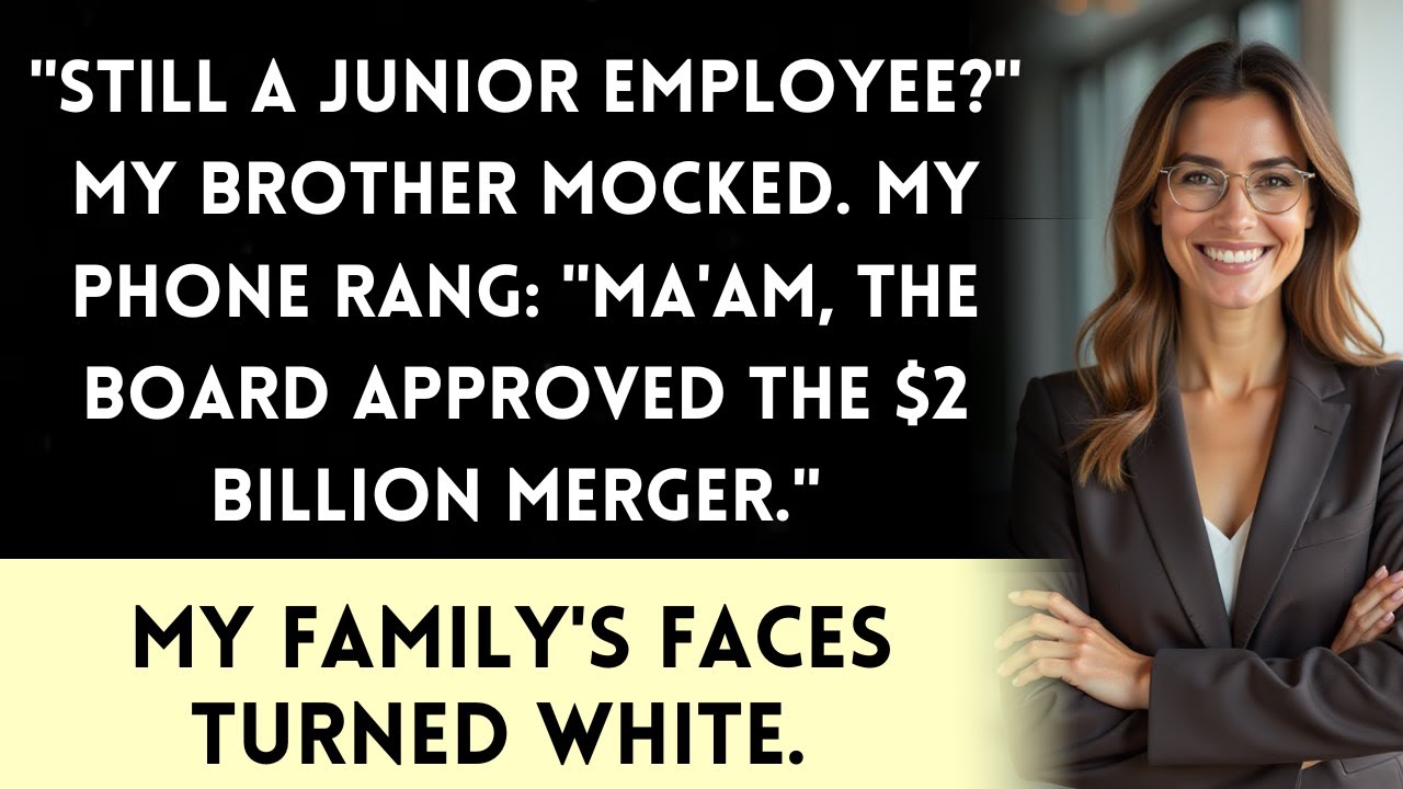 My Family Called Me A Nobody At Christmas—Then My Assistant Called During Dinner