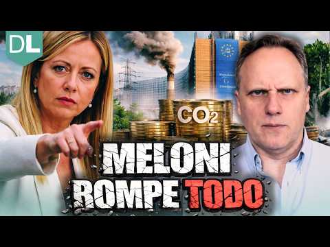 Meloni defies Brussels and EXPOSES the CO2 business