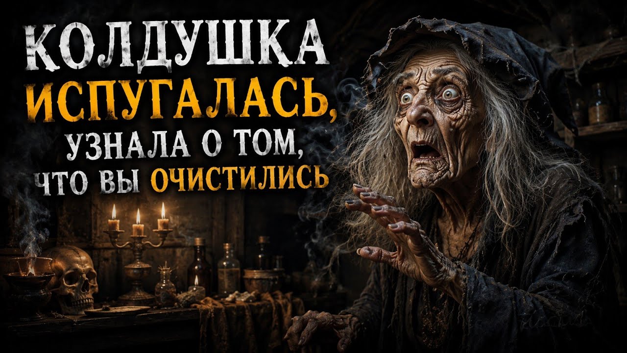 УЖАС !!! КОЛДУНЬЯ НАПУГАНА УЗНАВ О ТОМ ЧТО ВЫ ПОЧИСТИЛИСЬ.#гадание #таро #tarot #э?