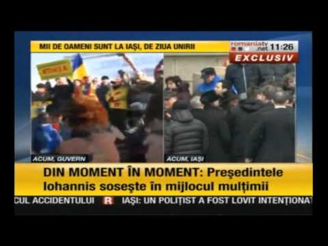 24 Ianuarie 2016, ziua Unirii - inregistrare Romania TV