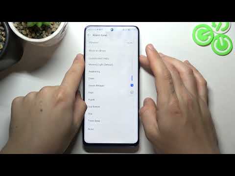 Alarm tones on the Honor Magic4 Lite 5g