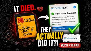 My ₹7,000 SD Card Died. Desertcart Replaced It For Free. I Was Shocked.