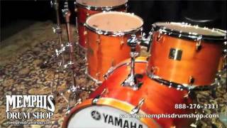 Video thumbnail for Yamaha Maple Custom Drum Set - Vintage Natural by Memphis Drum Shop