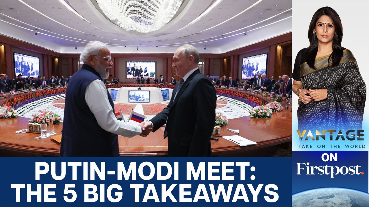 India–Russia Summit: New $100B Trade Goal, Energy & Mobility Deals Signed |Vantage with Palki Sharma