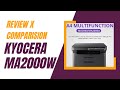 Kyocera Ma2000 Ma2000w Pa2000 Printer Review Or Comparission Kyocera 2040dn