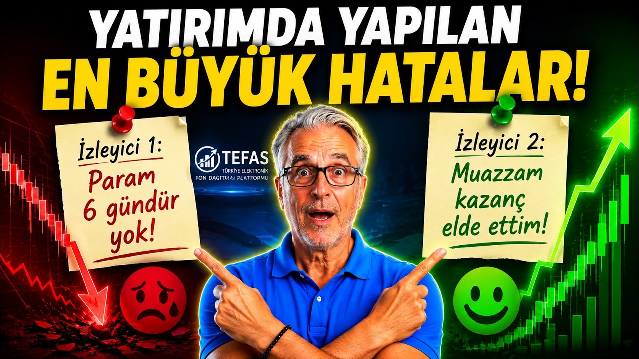 PBR, SRL, KTJ ve KHA Fonu Olanlar Dikkat! Yatırımda En Büyük Hatalar