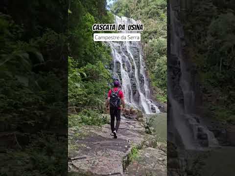 Cascata da Usina em Campestre da Serra RS