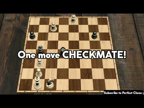 Only One Move Checkmate! | #one_move_checkmate | #checkmate_in_1 | chess game play #mate in #1 Move