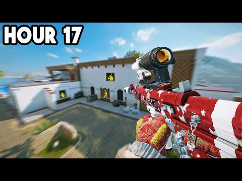 I Played Glaz for 24 Hours Straight in Siege 