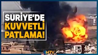 Suriye'de, Sebebi Henüz Bilinmeyen Kuvvetli Patlamada 8 Kişi Yaralandı