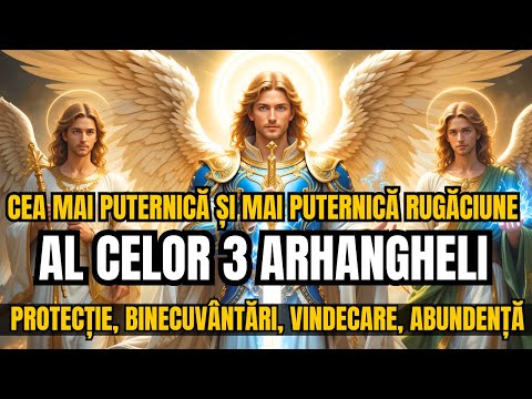 ⚔️Cea Mai Puternică Rugăciune către cei 3 Arhangheli pentru Minuni de Protecție și Vindecare!
