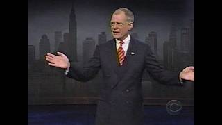 Late Show with David Letterman - October 31st, 2001