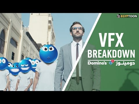 Domino's Pizza Commercial | CGI VFX Breakdown | by Egyptoon 2016